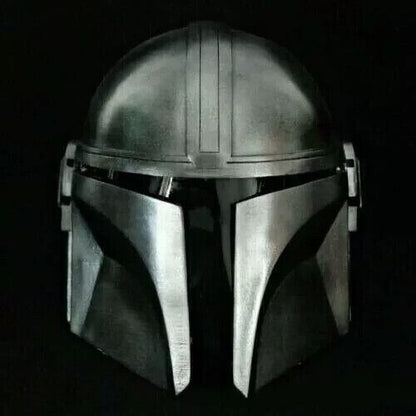 Star Wars The Black Series The Mandalorian Premium Steel Helmet Replica