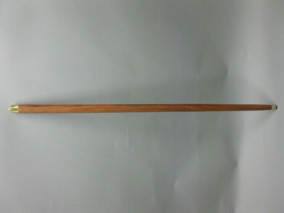 NEW SOLID ANTIQUE SOLID BRASS HANDLE WOODEN WALKING STICK CANE VINTAGE DESIGNER