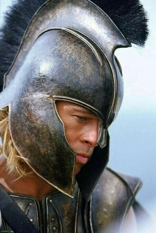 Troy Greek Achilles Trojan Helmet Troy Movie Trojan Helmet Brad Pitt Troy Helme