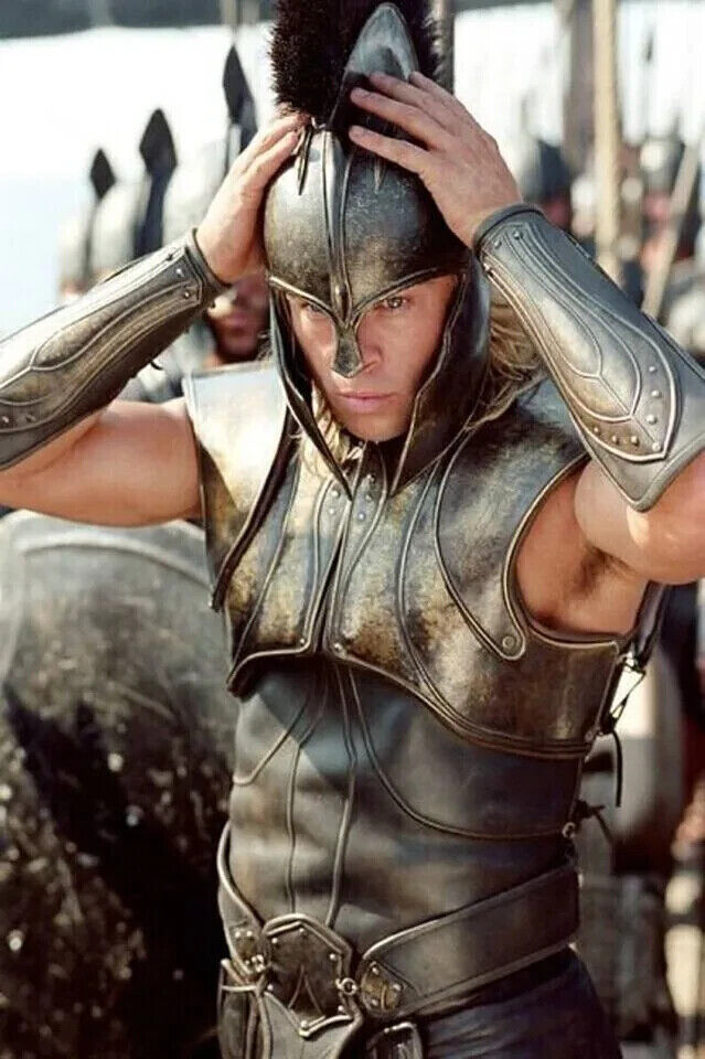 Troy Greek Achilles Trojan Helmet Troy Movie Trojan Helmet Brad Pitt Troy Helme