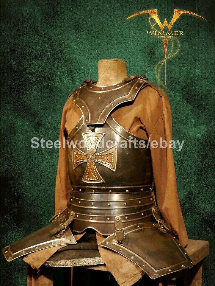 Medieval LOTR Elven Armor Cuirass With Gorget Breastplate Armor