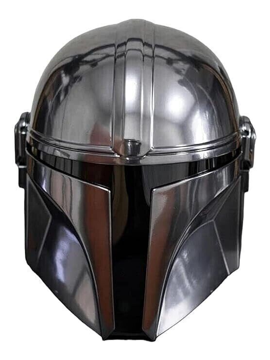 Star Wars The Black Series The Mandalorian Premium Steel Helmet Replica