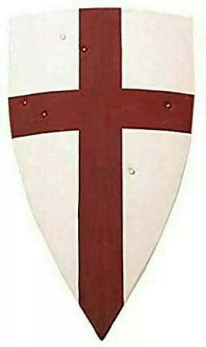 Christmas Crusader Medieval Shield Full Size Armor One Size Prop shield