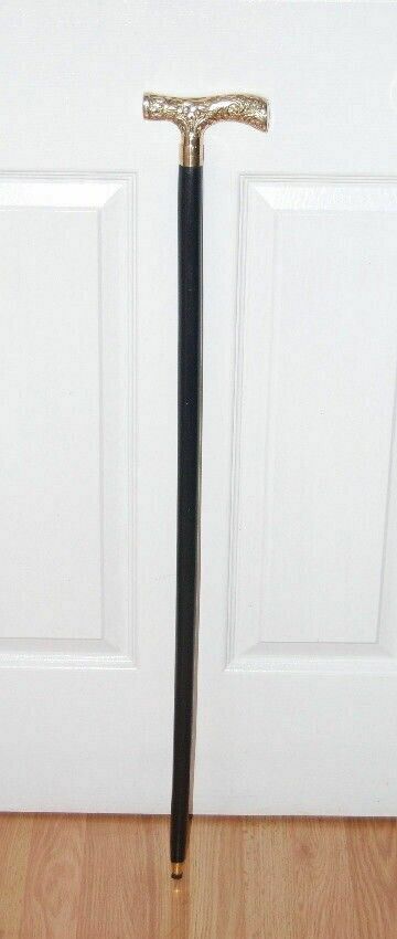 Designer Brass Vintage DERBY Handle Walking Stick Antique Style Walking Cane vi