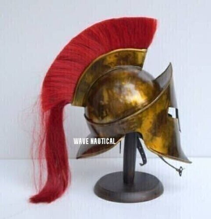 Helmet Spartan 300 Greek Medieval King Leonidas Roman Armor Cosplay Actor Gift