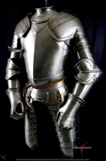 Knight Suit Battle Ready Steel Armour Suit Costume Medieval Armor Gothic Armor.