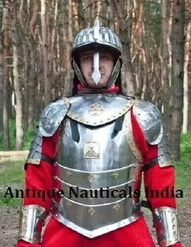 Medieval Armor Suit "Polish Hussar" halloween Steel SCA larp Armor Costume